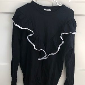 Zara Sweatshirt with detailed front